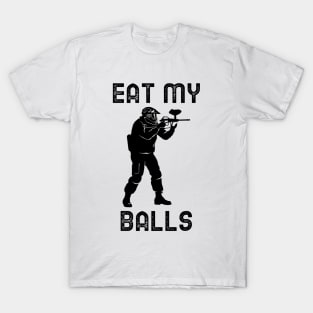 Eat My Balls Paintball T-Shirt